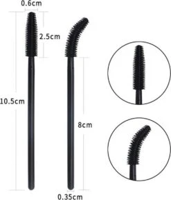 Lashes & More – 50 Stuks Siliconen WimperBorsteltjes – Zwart - Mascara Borsteltjes - Mascara Borstel - Wimper Borstel - Siliconen Wimperborstel - Wimperborstel Voor Wimper Extensions - Siliconen Wenkbrauwborstel -Siliconen Top - Wenkbrauw Kwast 8 Lashes & More – 50 Stuks Siliconen WimperBorsteltjes – Zwart - Mascara Borsteltjes - Mascara Borstel - Wimper Borstel - Siliconen Wimperborstel - Wimperborstel Voor Wimper Extensions - Siliconen Wenkbrauwborstel -Siliconen Top - Wenkbrauw Kwast -Cosmetisch Korting 1029x1200 3