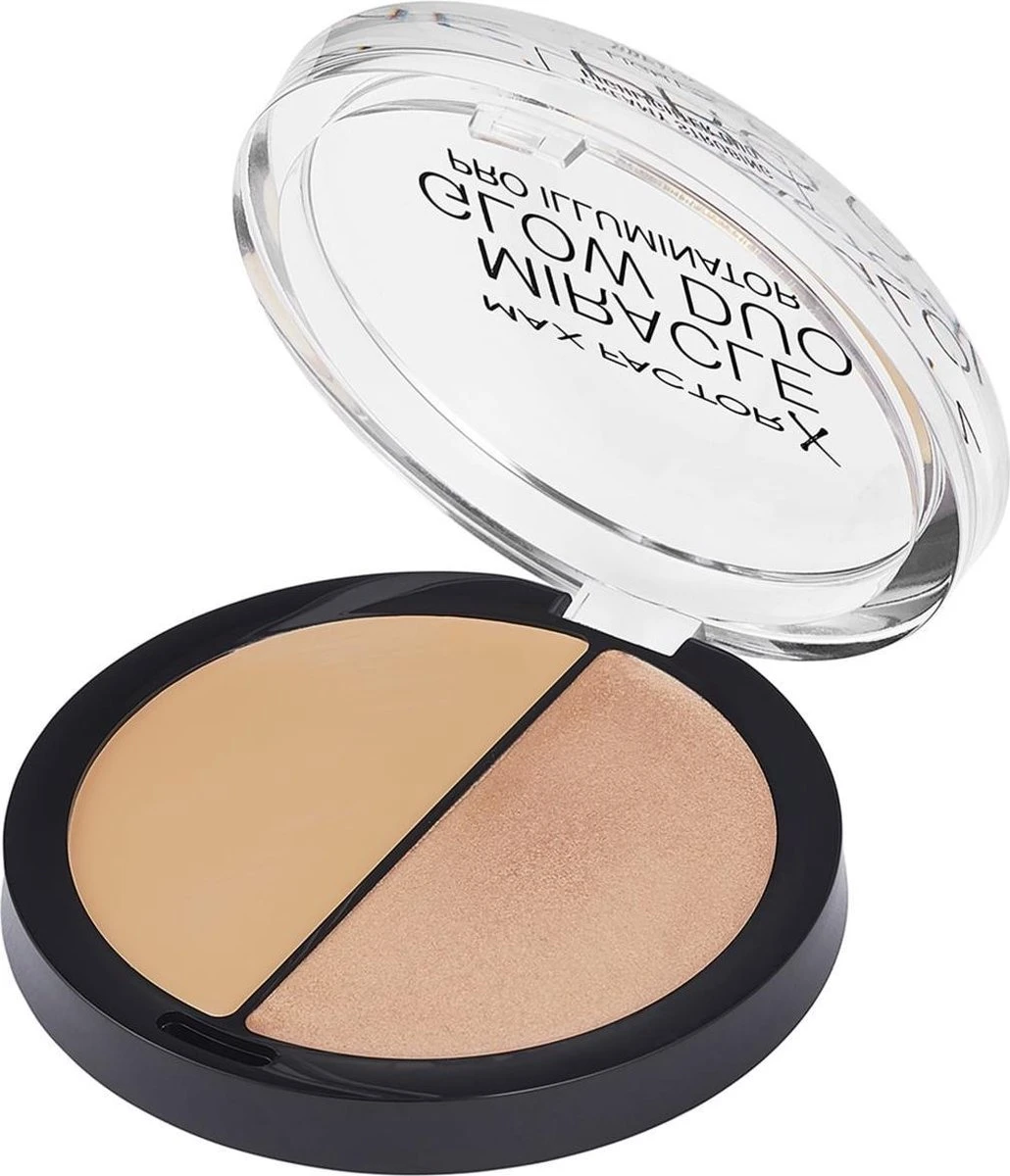 Max Factor Miracle Glow Duo Highlighter - 20 Medium 2 Max Factor Miracle Glow Duo Highlighter - 20 Medium - Afbeelding 2