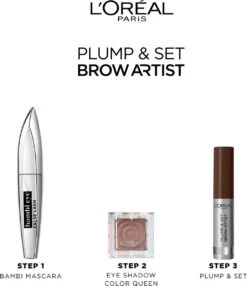 L’Oréal Paris Brow Artist Plumper Wenkbrauwmascara - 04 Dark Brunett 11 L’Oréal Paris Brow Artist Plumper Wenkbrauwmascara - 04 Dark Brunett -Cosmetisch Korting 1036x1200 3