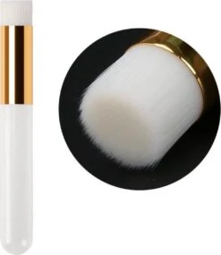 Wimper Reinigingsborstel - Wit - Extensions Applicator - Wimperreiniging - Wenkbrauw Verwijderen - Huidverzorging - Makeup Tool - Wenkbrauwborstel - Wimperextensions - Cleansing Brush - Make Up Cleaning Brush - Lash Foam Borstel - Gezicht Reiniging