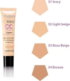 Bourjois 123 Perfect CC Cream - 033 Beige Rosé 19 Bourjois 123 Perfect CC Cream - 033 Beige Rosé -Cosmetisch Korting 1045x1200 1