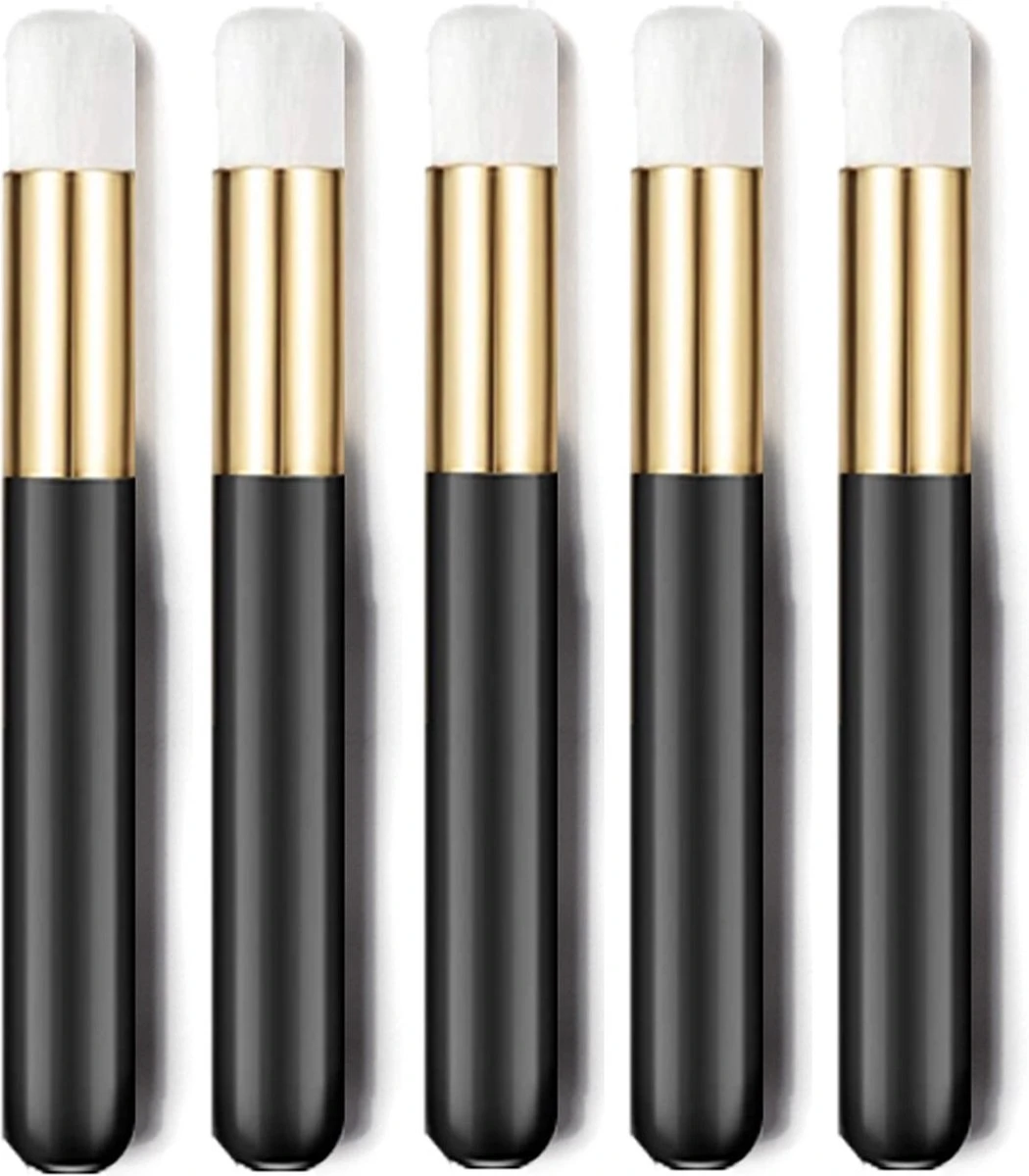 Lavertu Cosmetics - Cleaning Brush - Wimperextension Brush - Zachte Haren - Voor Reiningen Van Wimpers - Set Van 5 1 Lavertu Cosmetics - Cleaning Brush - Wimperextension Brush - Zachte Haren - Voor Reiningen Van Wimpers - Set Van 5