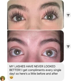 NATURA LASHES - WIMPERSERUM - LASH SERUM - EYELASH GROWTH SERUM - ECHTE RESULTATEN - TOT 55% LANGER EN 75% VOLUMINEUZER OGENDE WIMPERS -Cosmetisch Korting 1058x1200