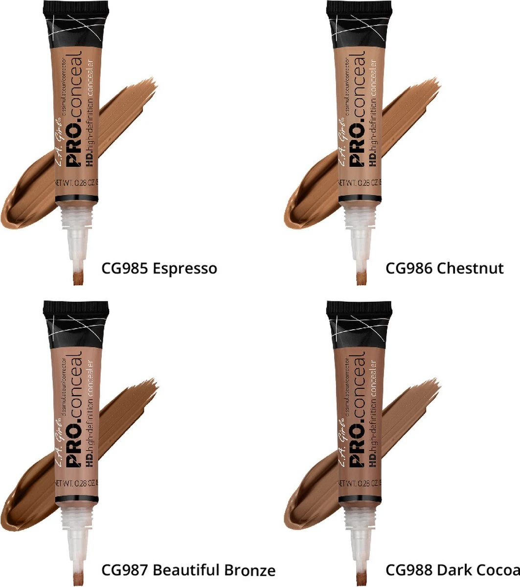 LA Girl - HD PRO Concealer - GC982 Warm Honey 10 LA Girl - HD PRO Concealer - GC982 Warm Honey - Afbeelding 10