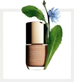Clarins Everlasting Youth Fluid Illuminating & Firming Foundation - 110 Honey - Foundation - 30 Ml -Cosmetisch Korting 1073x1200