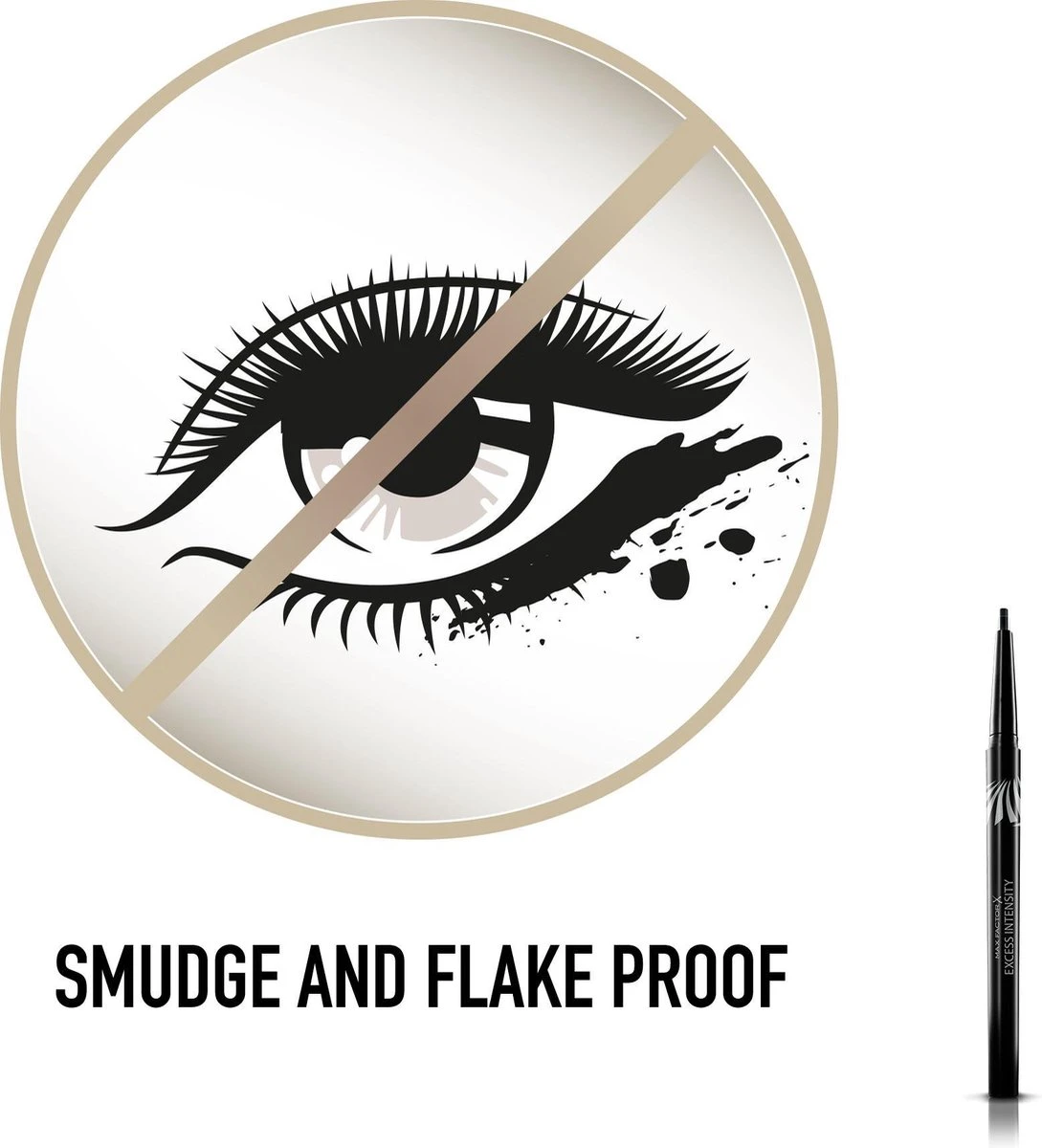 Max Factor Excess Intensity Longwear - 04 Charcoal - Eyeliner 4 Max Factor Excess Intensity Longwear - 04 Charcoal - Eyeliner - Afbeelding 4