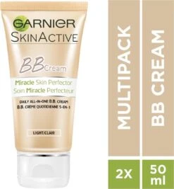 Garnier Face SkinActive - BB Cream Classic Light 5-in-1 Dagverzorging - 2x 50 Ml -Cosmetisch Korting 1109x1200