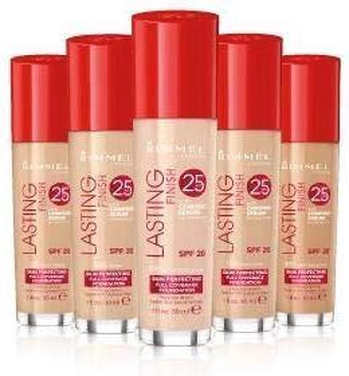Rimmel London Lasting Finish Foundation - 200 Soft Beige 7 Rimmel London Lasting Finish Foundation - 200 Soft Beige - Afbeelding 7