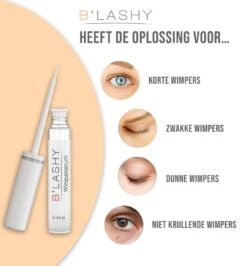 B’LASHY® Wimperserum - Wimper Groeimiddel - Wimper Serum Voor Sterke, Lange En Volle Wimpers - 5 Ml -Cosmetisch Korting 1115x1200