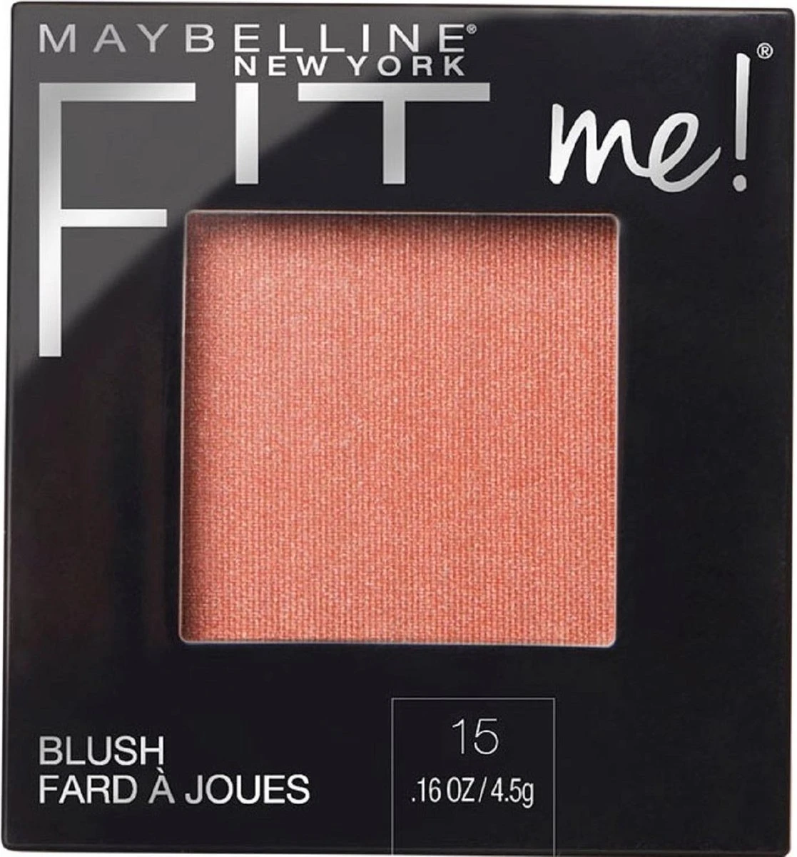 Maybelline Fit Me Blush - 15 Nude - Oranje - Natuurlijk Ogende Rouge 10 Maybelline Fit Me Blush - 15 Nude - Oranje - Natuurlijk Ogende Rouge - Afbeelding 10