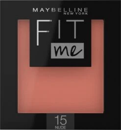 Maybelline Fit Me Blush - 15 Nude - Oranje - Natuurlijk Ogende Rouge