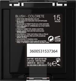 Maybelline Fit Me Blush - 15 Nude - Oranje - Natuurlijk Ogende Rouge 25 Maybelline Fit Me Blush - 15 Nude - Oranje - Natuurlijk Ogende Rouge -Cosmetisch Korting 1128x1200