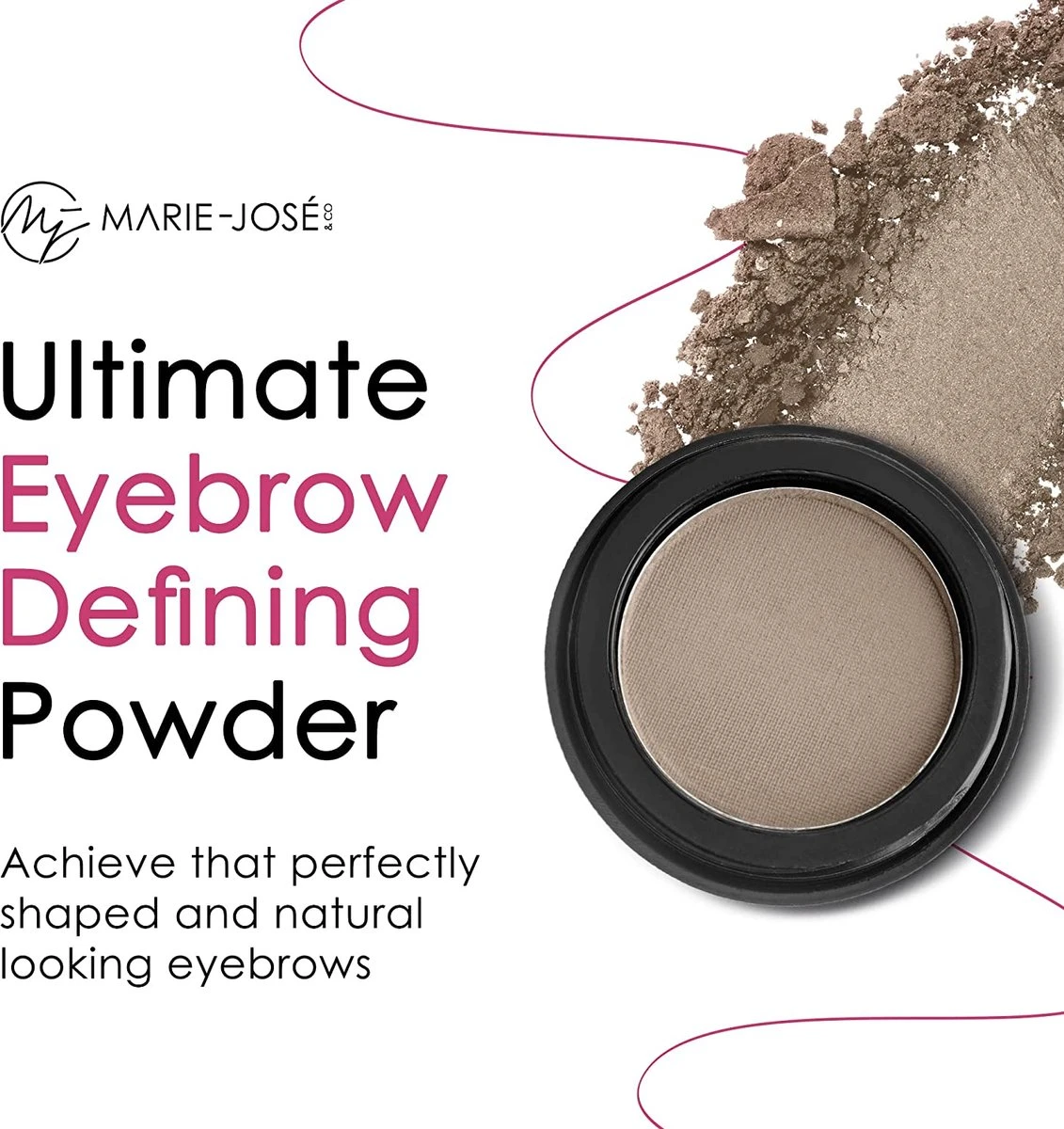 Wenkbrauwpoeder Donkerblond - Taupe - Wenkbrauw Make-up - Zachte, Natuurlijke Wenkbrauwen - Marie-José & Co 4 Wenkbrauwpoeder Donkerblond - Taupe - Wenkbrauw Make-up - Zachte, Natuurlijke Wenkbrauwen - Marie-José & Co - Afbeelding 4