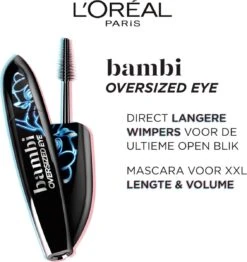L’Oréal Paris Bambi XXL Oversized Eye Mascara - Zwart - Volume & Lengte Mascara - 8.9ml 12 L’Oréal Paris Bambi XXL Oversized Eye Mascara - Zwart - Volume & Lengte Mascara - 8.9ml -Cosmetisch Korting 1132x1200 2