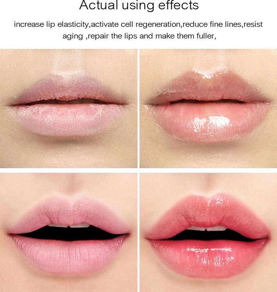 Karité SOS Lip Plumping Gloss - Lip Plumper - Vollere Lippen - Collageen - Argan Olie - Gehydrateerde Lippen - Lipgloss 3 Karité SOS Lip Plumping Gloss - Lip Plumper - Vollere Lippen - Collageen - Argan Olie - Gehydrateerde Lippen - Lipgloss - Afbeelding 3