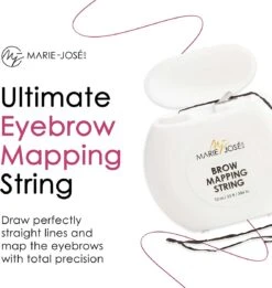 Marie-José & Co - Brow Mapping String - Voor Henna Brows & Microblading - Kleur Draad: Zwart - 1 X 10 M - 50 Toepassingen -Cosmetisch Korting 1137x1200 6