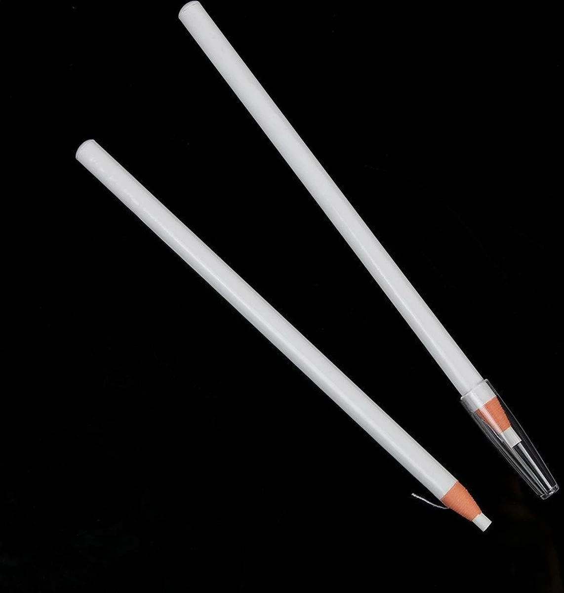 2 Stuks - Voortekenpotlood WIT – PMU – Watervast Wenkbrauw Potlood – Permanente Make-up – PMU Potlood Wit – Stripbaar Wit Voortekenpotlood 3 2 Stuks - Voortekenpotlood WIT – PMU – Watervast Wenkbrauw Potlood – Permanente Make-up – PMU Potlood Wit – Stripbaar Wit Voortekenpotlood - Afbeelding 3