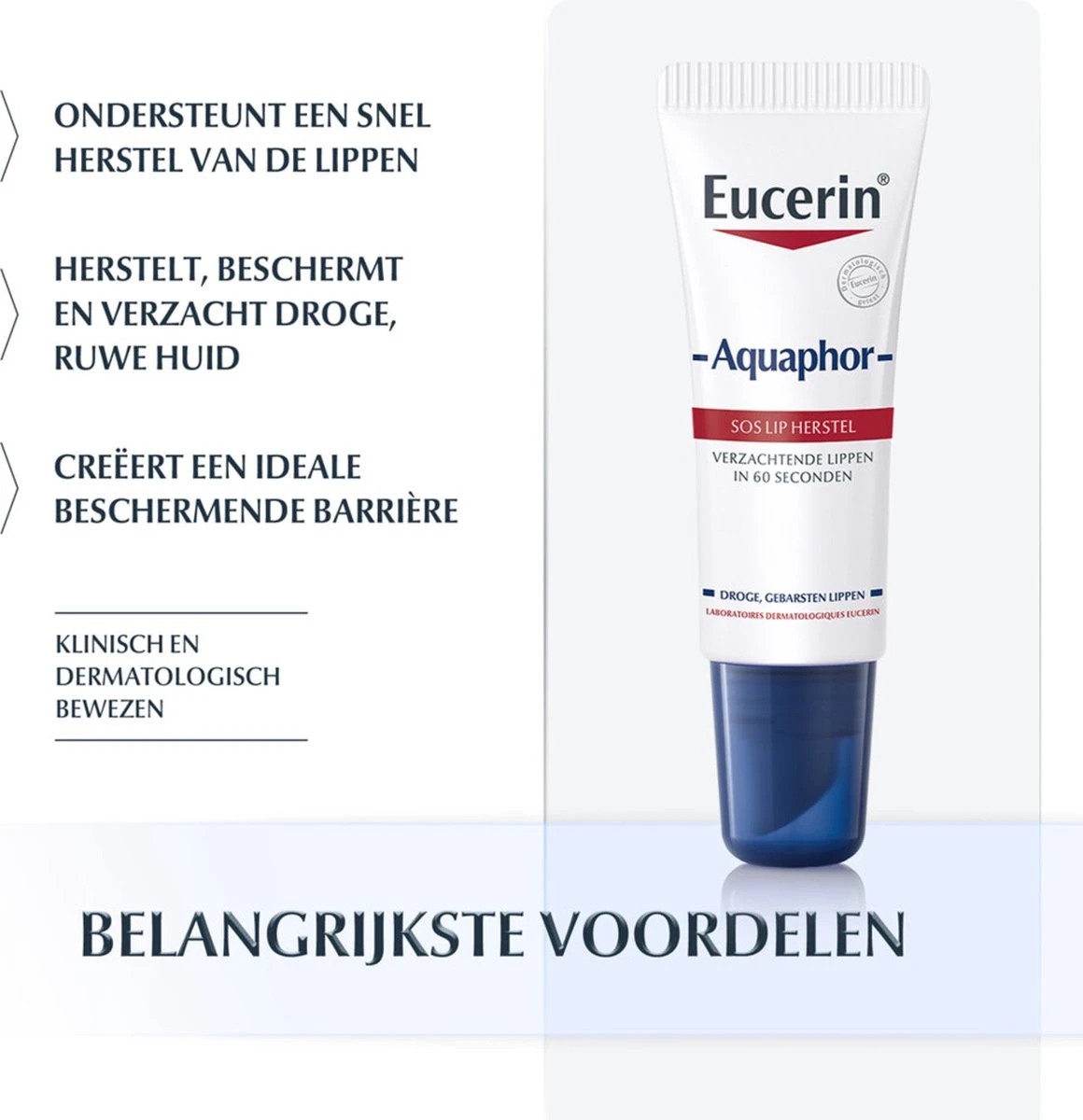 Eucerin Aquaphor SOS Lip Herstel - Lippenbalsem 1 Eucerin Aquaphor SOS Lip Herstel - Lippenbalsem