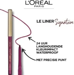 L’Oréal Paris Make-Up Designer Le Liner Signature 08 Taupe Grey Tweed – Grijs Waterproof Oogpotlood - 5,4 Gr. 13 L’Oréal Paris Make-Up Designer Le Liner Signature 08 Taupe Grey Tweed – Grijs Waterproof Oogpotlood - 5,4 Gr. -Cosmetisch Korting 1174x1200 2