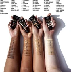 NYX Professional Makeup Born To Glow! Naturally Radiant Foundation - Warm Vanilla BTGRF6.3 - 30 Ml 11 NYX Professional Makeup Born To Glow! Naturally Radiant Foundation - Warm Vanilla BTGRF6.3 - 30 Ml -Cosmetisch Korting 1174x1200