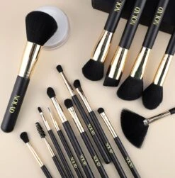 Nolad® - Make Up Kwasten Set - Professionele 15-delige Set - 100% VEGAN -Cosmetisch Korting 1183x1200 7