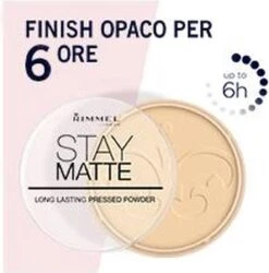 Rimmel London Stay Matte Pressed Powder - 005 Silky Beige -Cosmetisch Korting 1184x1200