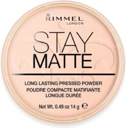Rimmel London Rimmel - Stay Matte Matte Pressed Powder 14 G 002 Pink Blossom - 14 Rimmel London Rimmel - Stay Matte Matte Pressed Powder 14 G 002 Pink Blossom - -Cosmetisch Korting 1184x1200 5