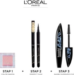 L’Oréal Paris Bambi XXL Oversized Eye Mascara - Zwart - Volume & Lengte Mascara - 8.9ml 15 L’Oréal Paris Bambi XXL Oversized Eye Mascara - Zwart - Volume & Lengte Mascara - 8.9ml -Cosmetisch Korting 1185x1200 6