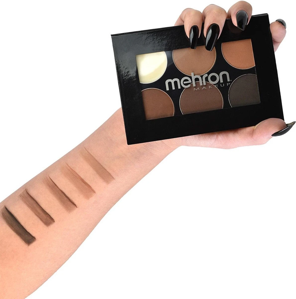 Mehron - Pro - Brow - Wenkbrauw - Palette 2 Mehron - Pro - Brow - Wenkbrauw - Palette - Afbeelding 2