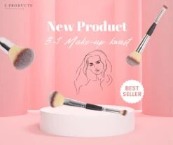 Foundation - Poeder - Make-up Kwast- Foundation Kwast - Concealer Kwast 3-in 1 - Must-have - Cadeau - Verjaardag - Populair - Trendy - Efficiënt - Tijdbesparend 13 Foundation - Poeder - Make-up Kwast- Foundation Kwast - Concealer Kwast 3-in 1 - Must-have - Cadeau - Verjaardag - Populair - Trendy - Efficiënt - Tijdbesparend -Cosmetisch Korting 1200x1005 1