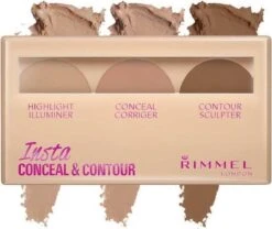 Rimmel London Rimmel Insta Conceal & Contour Palette - 020 Medium -Cosmetisch Korting 1200x1011