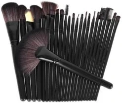 Make-up Kwasten Set - Professionele Kwasten - 24-delig Met Tasje - Cosmetica Kwasten - Zwart - Rheme 21 Make-up Kwasten Set - Professionele Kwasten - 24-delig Met Tasje - Cosmetica Kwasten - Zwart - Rheme -Cosmetisch Korting 1200x1017