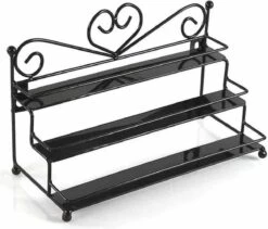 Confibel Nagellak Organizer - Nagellak Flesjes Houder - Essentiële Oliën Organizer - Rek Voor Flesjes - Wanddecoratie - Zwart -Cosmetisch Korting 1200x1025 3