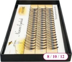 Clavier Nesura Eyelash C-Curl Mix Wimper Extension Wimper Plukjes 8-10-12mm