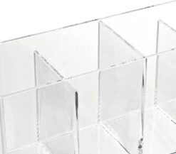 Five® Make-up Bakje 4 Vakken - Transparant - Sorteervakken -Cosmetisch Korting 1200x1054