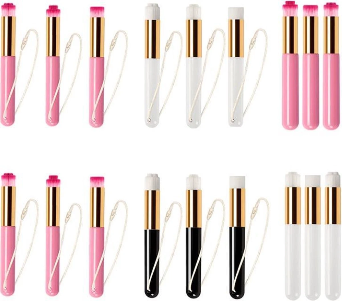 Wimper Reinigingsborstel - Wit - Extensions Applicator - Wimperreiniging - Wenkbrauw Verwijderen - Huidverzorging - Makeup Tool - Wenkbrauwborstel - Wimperextensions - Cleansing Brush - Make Up Cleaning Brush - Lash Foam Borstel - Gezicht Reiniging 3 Wimper Reinigingsborstel - Wit - Extensions Applicator - Wimperreiniging - Wenkbrauw Verwijderen - Huidverzorging - Makeup Tool - Wenkbrauwborstel - Wimperextensions - Cleansing Brush - Make Up Cleaning Brush - Lash Foam Borstel - Gezicht Reiniging - Afbeelding 3