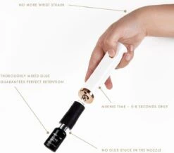 Lashes & More - GLUE SHAKER - Lijmschudder - Inkt Mixen - GLUE MIXER - Voor Het Goed Mengen Van Wimperlijm Nagellak Pigment Of Tattoo Inkt - Met Ventilator -Cosmetisch Korting 1200x1057 1