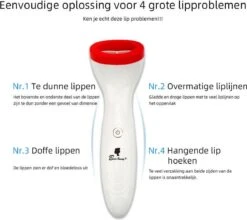 BenjaBeauty Lip Plumper - Lippen - Lipstick - Lippenbalsem - Rood - Wit -Cosmetisch Korting 1200x1067