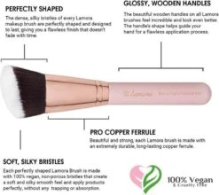 Lamora Make-up Kwasten Set - Contour - Lamora Proffecioneel - 5 Delig Kwasten In Luxe Koker -Cosmetisch Korting 1200x1070 1