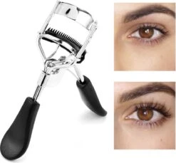 Merkloos Professionele Wimperkruller // Wimperkruller Met Kam // Mooi Krul Wimpers // Wimperliftend Effect Wimperkruller // Zwarte Wimperkruller