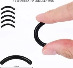 INTER-ESQUE® Wimperkruller - Eyelash Curler + 5x Gratis Extra Siliconen Pad - Zwart 13 INTER-ESQUE® Wimperkruller - Eyelash Curler + 5x Gratis Extra Siliconen Pad - Zwart -Cosmetisch Korting 1200x1117 3