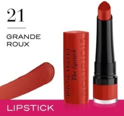 Bourjois Rouge Velvet The Lipstick Lippenstift - 21 Grande Roux -Cosmetisch Korting 1200x1128