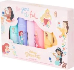 Disney Princess Lip Balm Set - Giftset - Lippenbalsem Voor Kinderen - 6 Stuks