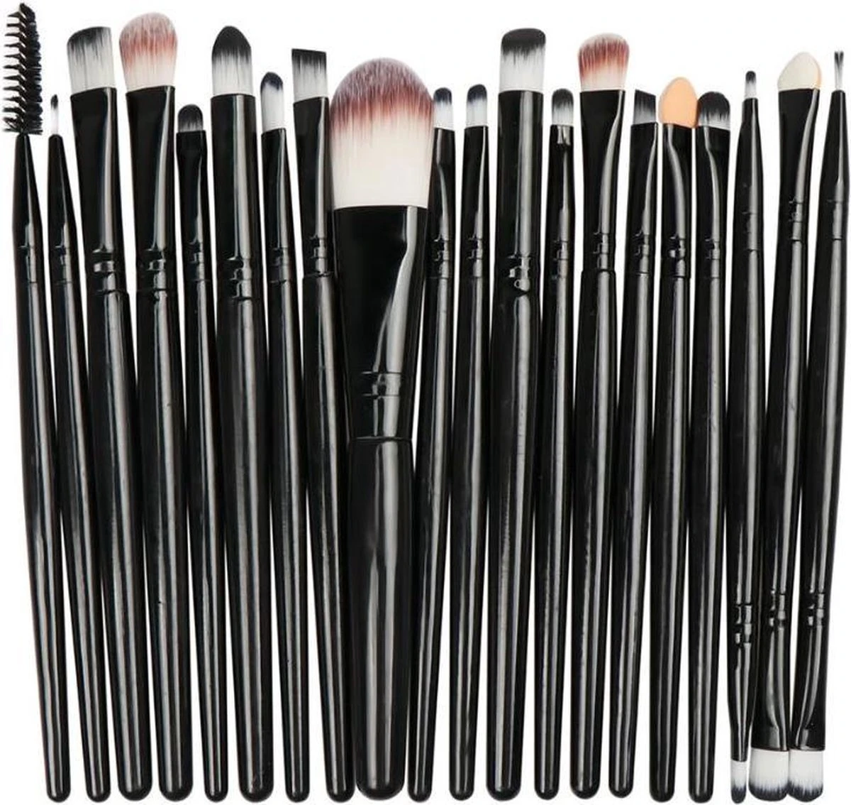 20Stuks Make-Up Kwasten Set Zwart Oogschaduw Foundation Poeder Eyeliner Wimper Lip Make Up Borstel Cosmetische Beauty Tool Kit Hot 1 20Stuks Make-Up Kwasten Set Zwart Oogschaduw Foundation Poeder Eyeliner Wimper Lip Make Up Borstel Cosmetische Beauty Tool Kit Hot