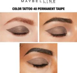 Maybelline Eye Studio Color Tattoo Oogschaduw - 40 Permanent Taupe/bruin -Cosmetisch Korting 1200x1138 1