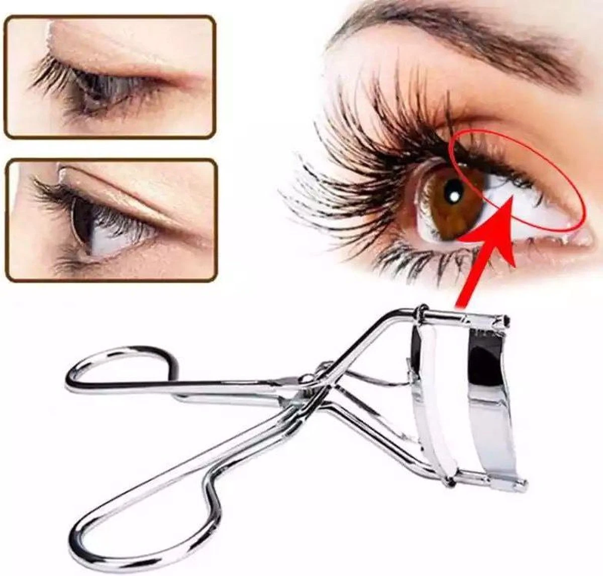 Professionele Eyelash Curler- Wimperkrultang- Wimperkruller - Lash Curler - Wimpers- 1 St 5 Professionele Eyelash Curler- Wimperkrultang- Wimperkruller - Lash Curler - Wimpers- 1 St - Afbeelding 5