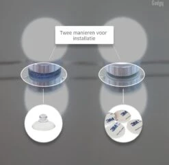 Gadgy Hollywood Spiegel Met Verlichting – Spiegel Met Licht - 10 LED Lampen - Dimbaar (SPIEGEL NIET INBEGREPEN) -Cosmetisch Korting 1200x1166 12