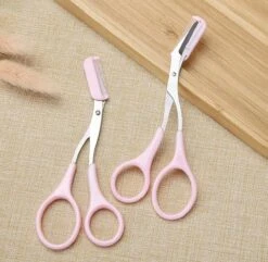 Without Lemons | Wenkbrauwschaar | Wenkbrauw Trimmer | Browshaper | BeautyTool | Gezichts Schaar | Dames| Ontharing | Design | Roze -Cosmetisch Korting 1200x1169 3