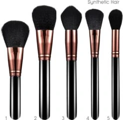 Evvie Professionele 29-delige Make-up Kwasten Set Deluxe Visagie Kwastenset 10 Evvie Professionele 29-delige Make-up Kwasten Set Deluxe Visagie Kwastenset -Cosmetisch Korting 1200x1169 4