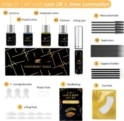 Flora Ruby Professionele 2 In 1 Lash Lift & Brow Lamination Kit - Wimper & Wenkbrauw Lifting Set - Permanente Wimperkruller - Brow Soap -Cosmetisch Korting 1200x1170 18